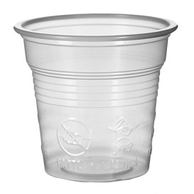 Plastikbecher PS Transparent 80ml Ø5,7cm (50 Stück)