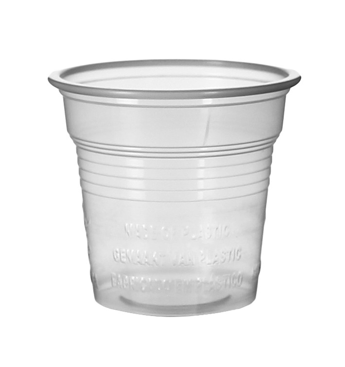 Plastikbecher PS Transparent 80ml Ø5,7cm (50 Stück)