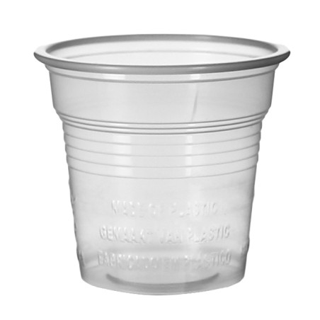 Plastikbecher PS Transparent 80ml Ø5,7cm (50 Stück)