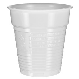 Plastikbecher PS Weiß 166ml Ø7,0cm (3.000 Stück)