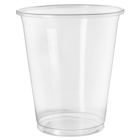 Wiederverwendbare Plastikbecher PP Transparent 450ml Ø9,4cm (800 Stück)