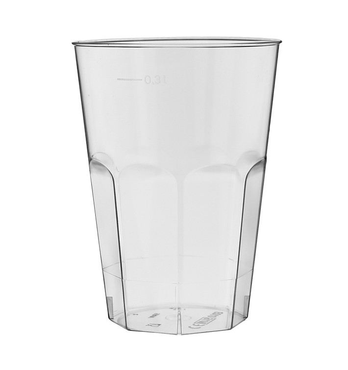 Becher aus Hartplastik "Deco" PS 300ml (30 Stück)