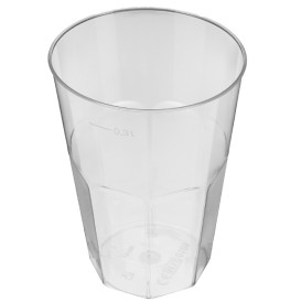 Becher aus Hartplastik "Deco" PS 300ml (30 Stück)