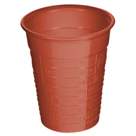 Plastikbecher PS Rot 200ml Ø7cm (1.500 Stück)