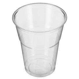 Wiederverwendbarer Becher PS "Diamant" Glasklar 300ml Ø8cm (400 Stück)