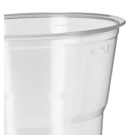 Wiederverwendbarer Becher PS "Diamant" Glasklar 300ml Ø8cm (400 Stück)