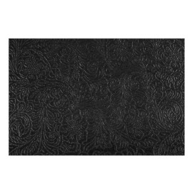 Tischdecke Non Woven PLUS Schwarz 100x100cm (100 Stück)