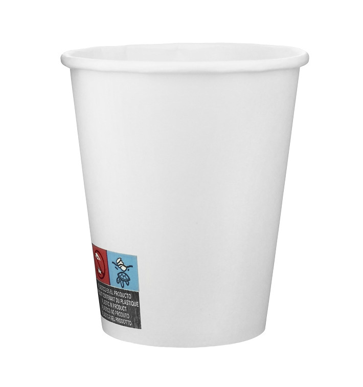 Karton Kaffeebecher to go weiß 9 Oz/280ml Ø8,1cm (600 Stück)