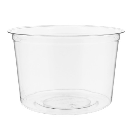 Plastickschale Kompostierbar PLA Transparent 470ml (500 Stück)