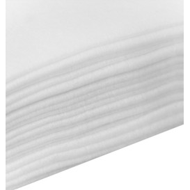 Einmal-Badetuch Spunlace weiß 80x160cm 50g/m² (150 Stück)