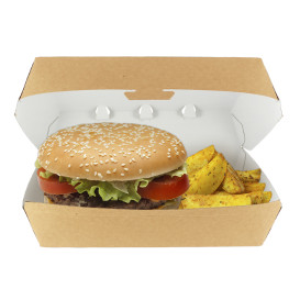 Hamburger Box Kraft Gigante 23x17,5x8cm (175 Stück)