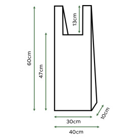 Hemdchenbeutel Tasche Transluzent 30x60cm 14µm (100 Stück)