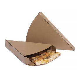Schachtel für ein Pizzastück Kraft "Take Away" (350 Stück)