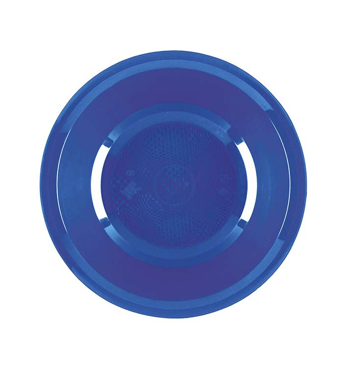 Plastikteller Tief Meerblau Round PP Ø195mm (600 Stück)