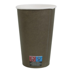 Kaffeebecher Braun 16Oz/480ml Ø9,0cm (1.000 Stück)