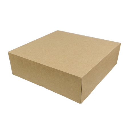 Kraftkarton-Box mit Klappe vorne 28x28+10cm (100 Stück)