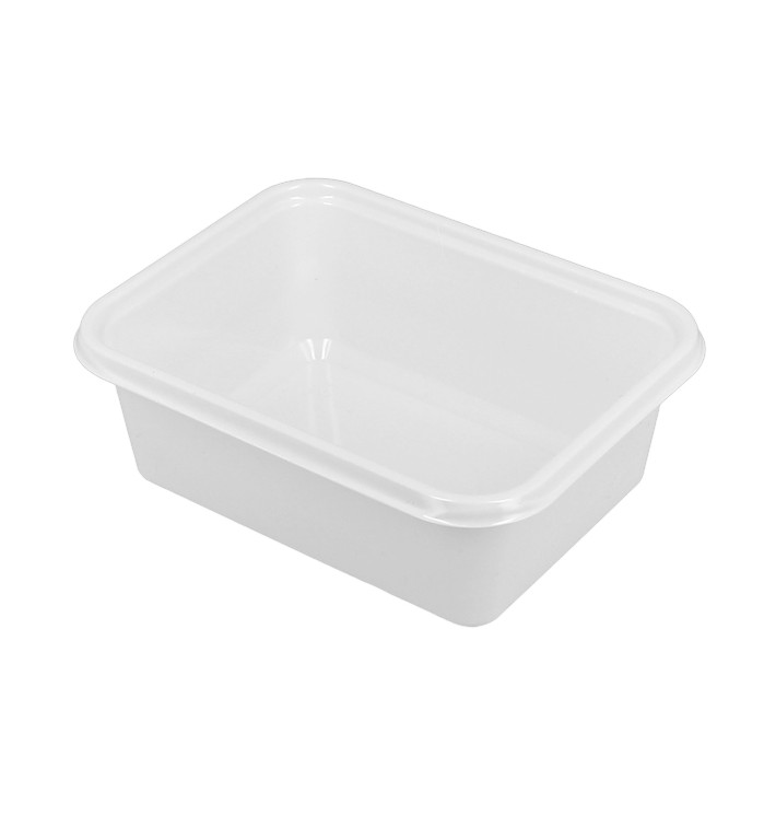 Kunststoffverpackungen PS weiß 127x91x42mm 300ml (1000 Stück)