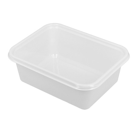 Kunststoffverpackungen PS weiß 127x91x42mm 300ml (1000 Stück)