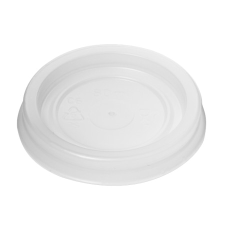 Deckel für plastikbecher PS 80/100ml Ø5,7cm (2400 Stück)