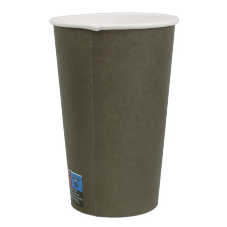 Kaffeebecher Braun 16Oz/480ml Ø9,0cm (1.000 Stück)