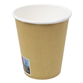 Kartonbecher 9 Oz/280ml Kraft-Kraft Ø8,1cm (1.000 Stück)