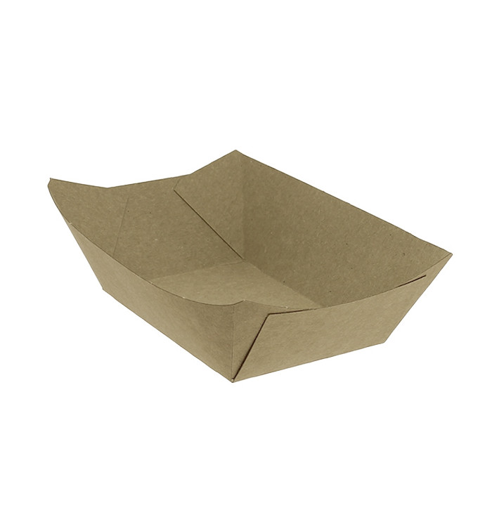 Pommesschale Kraft-Kraft 350ml 10,6x7,3x4,5cm (25 Stück)