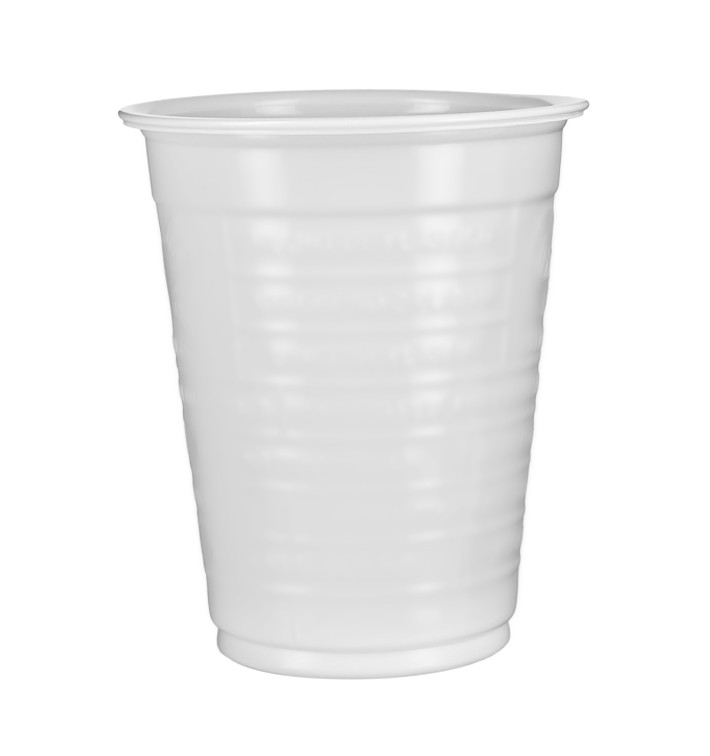 Plastikbecher PS Weiß 200ml Ø7,0cm (3.000 Stück)