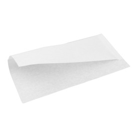 Burgerpapier fettdicht offen 2S Weiß 25x13/10cm (100 Stück)