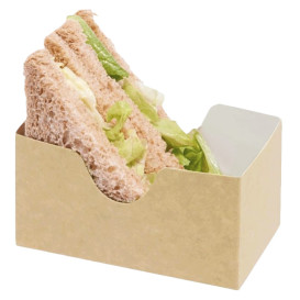 Verpackung für Sandwich Kraft (1.000 Stück)