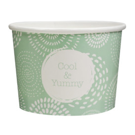 Pappbecher für Eis Cool&Yummy 9oz/260ml (1.320 Stück)