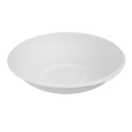 Schüssel Zuckerrohr Bagasse Weiß 355ml (50 Stück)