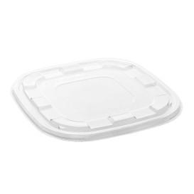 Plastikdeckel PET Transp. für Schüssel 36x36cm (25 Stück)