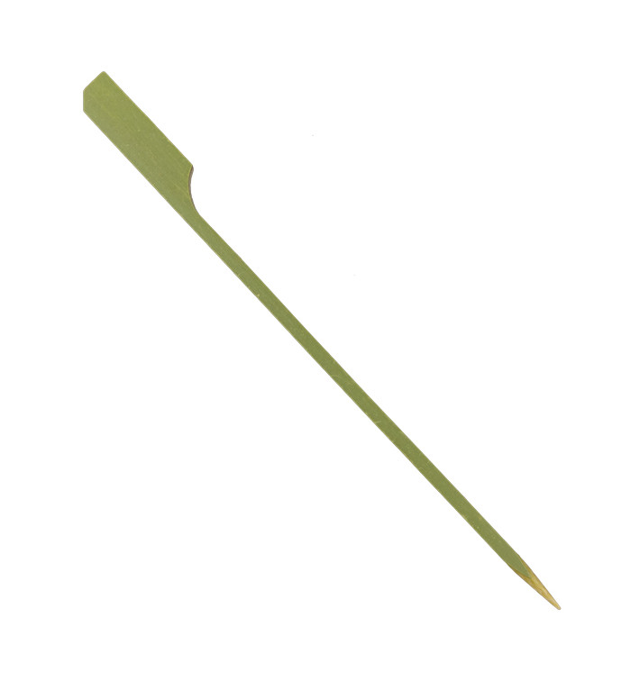 Fingerfood-spieße aus Bambus "Golf" 15cm (50 Stück)