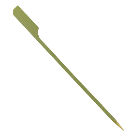 Natürliche Fingerfood-Spieße aus Bambus "Golf" 15cm (50 Stück)