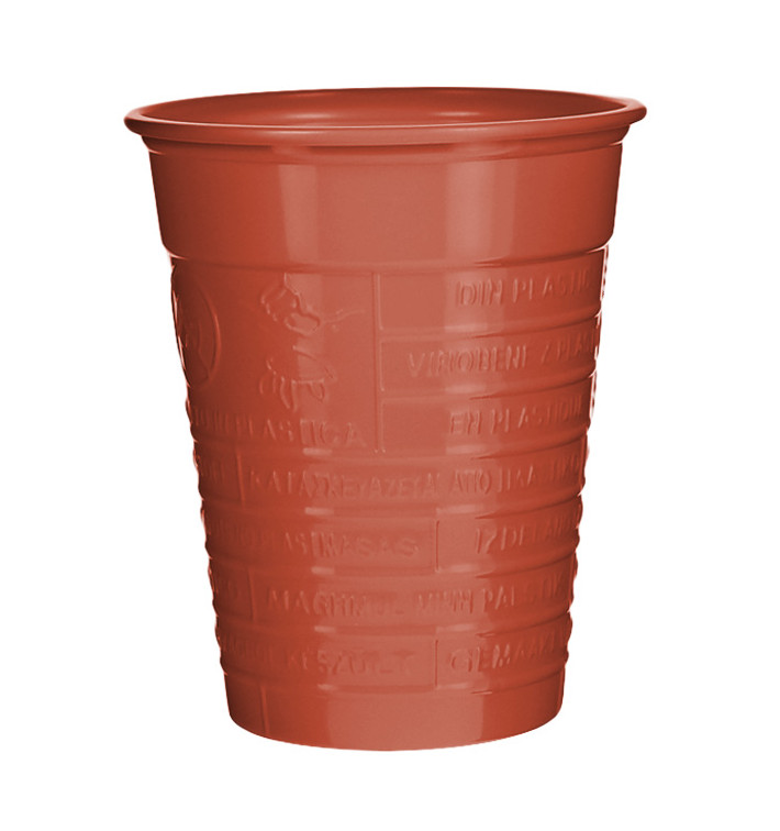 Plastikbecher PS Rot 200ml Ø7cm (1.500 Stück)