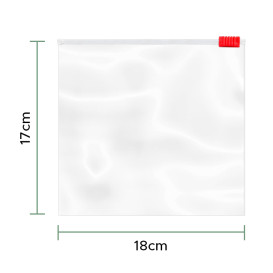 Schiebeverschlussbeutel PE 18x17cm G250 (1000 Stück)