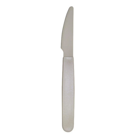 Mehrweg Durable Messer aus PP Mineral Grau 18,5cm (180 Stück)