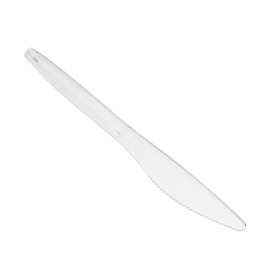 Plastikmesser "Luxury" Transparent 175mm (2.000 Stück)