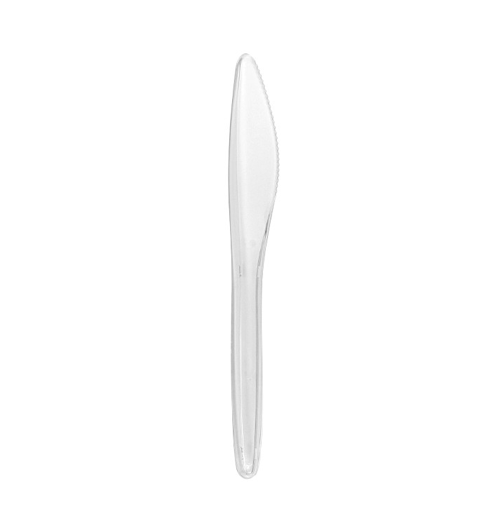 Plastikmesser "Luxury" Transparent 175mm (2.000 Stück)