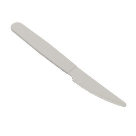 Mehrweg Durable Messer aus PP Mineral Grau 18,5cm (180 Stück)