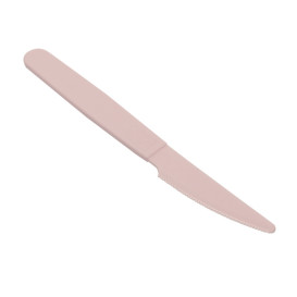 Mehrweg Durable Messer aus PP Mineral Pink 18,5cm (6 Stück)