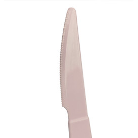 Mehrweg Durable Messer aus PP Mineral Pink 18,5cm (6 Stück)