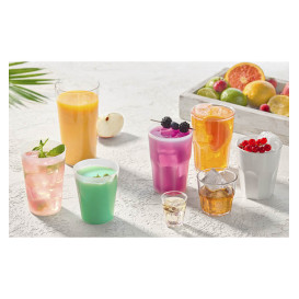 Wiederverwendbares Durable Glas SAN MiniDrink Klar 160ml (96 Stück)