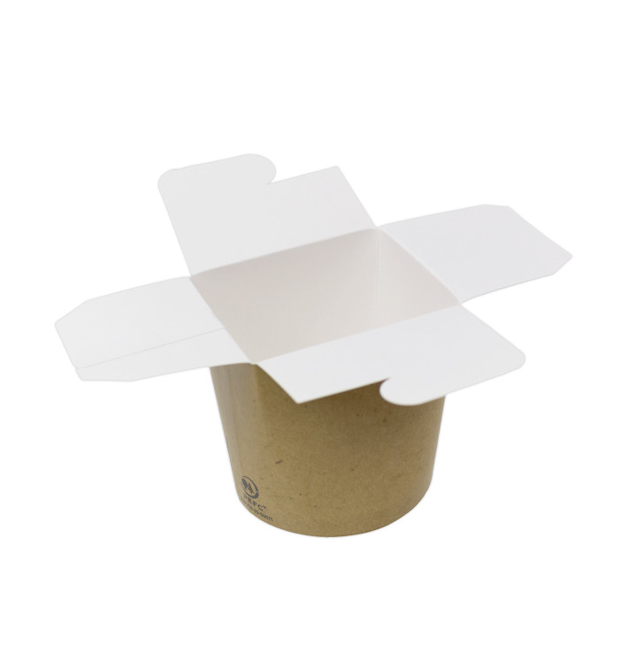 Döner Box aus Papier kraft 529ml (50 Stück)