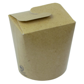 Döner Box aus Papier kraft 529ml (50 Stück)