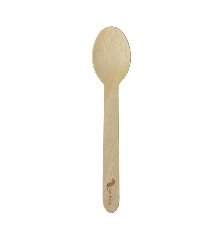 Holzlöffel “Soft” 16cm (100 Stück)