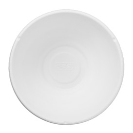 Schüssel Zuckerrohr Bagasse Weiß 1360ml (400 Stück)