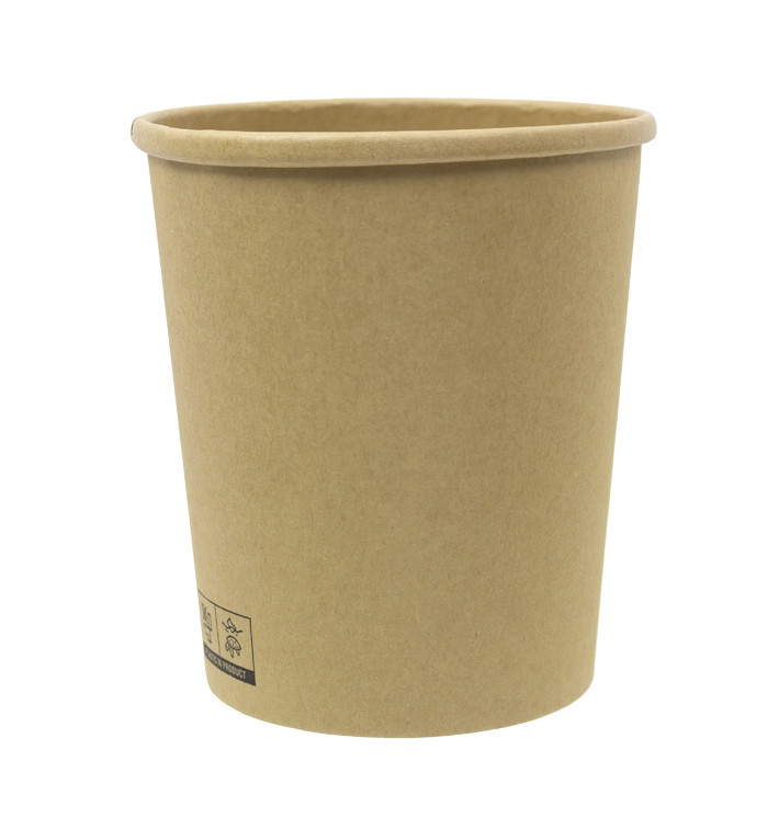 Kraft Pappbecher 1.000ml Ø11,6cm (25 Stück)