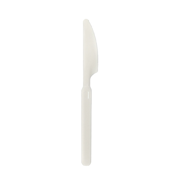 Wiederverwendbares Durable Messer aus PP Creme 18,9cm (500 Stück)