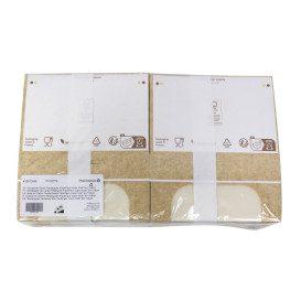 Rechteckige Verpackungen für Bäckereien PackiPack Vision Kraft 16x11x8cm (X Stück)